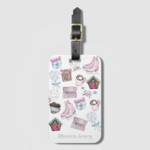 Vattenskärg Personlig Rosa jul