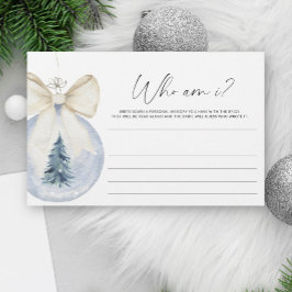 Vattenskärg Vintern Vem är jag möhippa-spel? Brevpapper