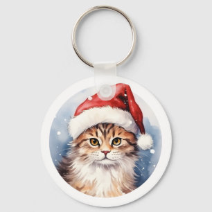 Vattenskärkta Cute-julklapp vacker Nyckelring