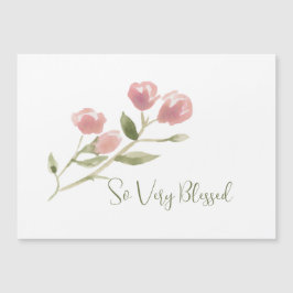 Vattenskärkta, färgade, magnetiska kort