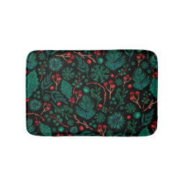 Vattenskärl, Blommönster | Bath Mat Badrumsmatta