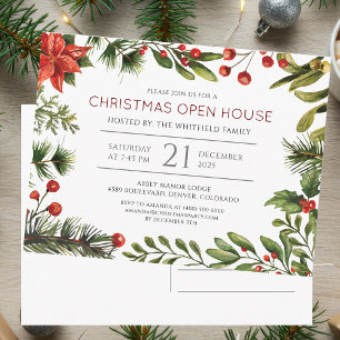 Vattenskärl Jul - inbjudan till Open House Party