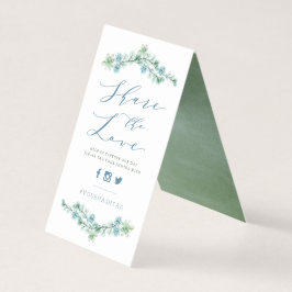 Vattenskärlning Undertecknet Kärlek Bröllop Kort