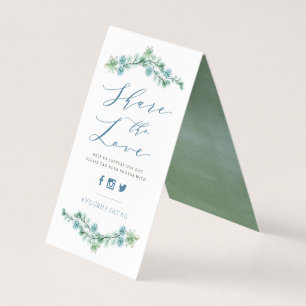 Vattenskärlning  Undertecknet Kärlek Bröllop Kort