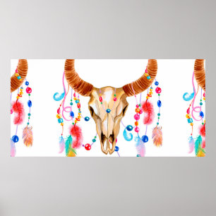 Vattenskärlskalle som är isolerat på vitt poster