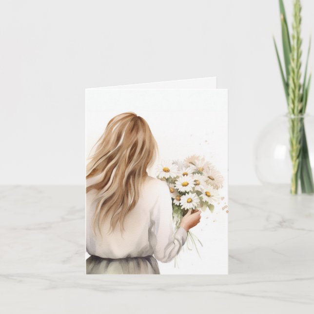 Vattenskärna med Daisy Kort (Framsida)