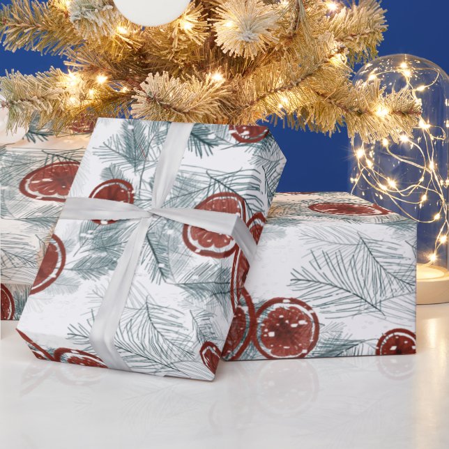 Vattenskärtans löv presentpapper (Helgdagar)