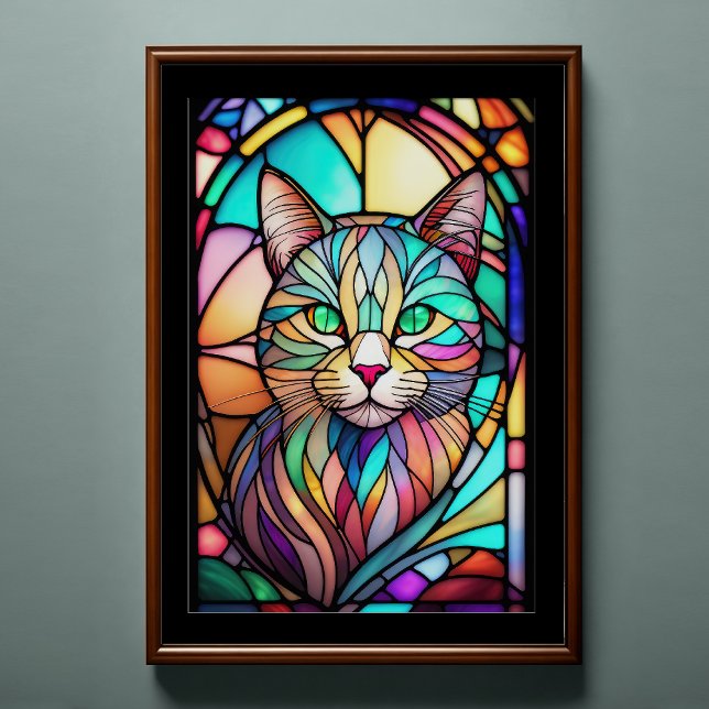 Vattenskärtat glas, Stil Cat 2:3 Poster (Skapare uppladdad)
