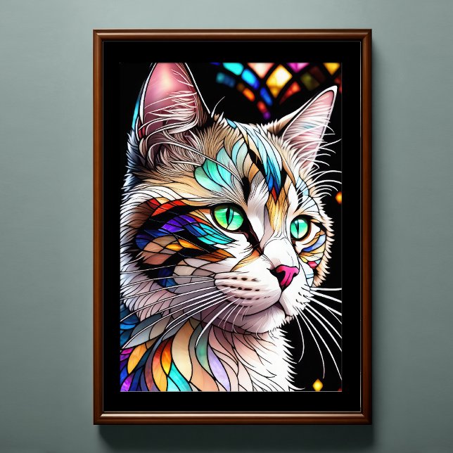 Vattenskärtat glas, Stil Cat 2:3 Poster (Skapare uppladdad)