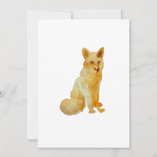 Vattenskärtfox med ljusbrun orange