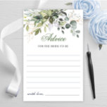 Vattenskärtkort för Eucalyptus Greenery Adapter<br><div class="desc">Vattenskärtkort för Eucalyptus Greenery Advice Card. Anpassa med bruden till namn och duschdatum. Klicka på länken "anpassa ytterligare" för ytterligare anpassning. Kontakta mig om du behöver hjälp.</div>