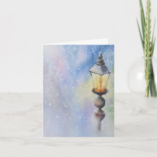 Vattenskärtkort för lampa kort