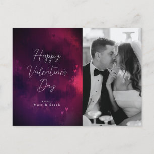 Vattenskärtningar Foto Valentine Helgdag Postcard Vykort