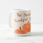 Vattenskärtningspumpor - tacksamma PERSONALIZE Kaffemugg<br><div class="desc">Handmålade vattenfärgspumpor i hö. Jag målar och utformar kärlek! Jag hoppas att du tycker om min teckning.</div>