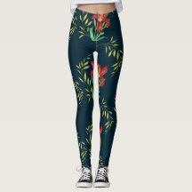 VattenskärtOrange Lily Illustration Mörk Turcos