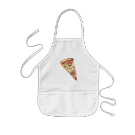 Vattenskärtpizza Barnförkläde