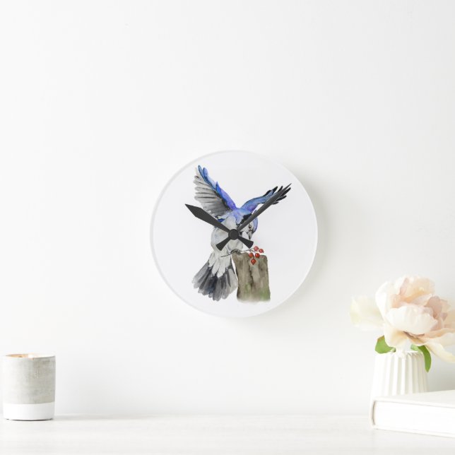 Vattenskärtskog, blåhaj rund klocka (Hem)