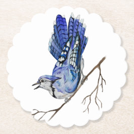 Vattenskärtskog, blåhaj underlägg papper