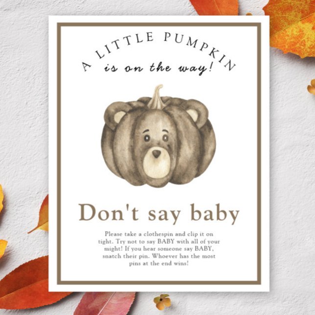 Vattenskärtskur - säg inte baby poster (Skapare uppladdad)