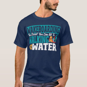 Vattenskidåkning Sport Vattensport Wakeboarding Ko T Shirt