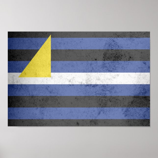 VATTENSKIDSPORTS PRIDFLAGGA POSTER (Framsidan)