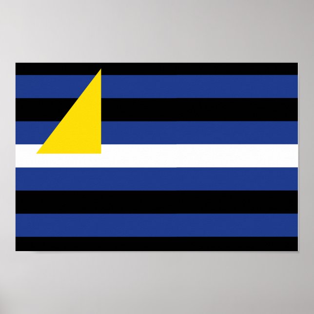 VATTENSKIDSPORTS PRIDFLAGGA POSTER (Framsidan)