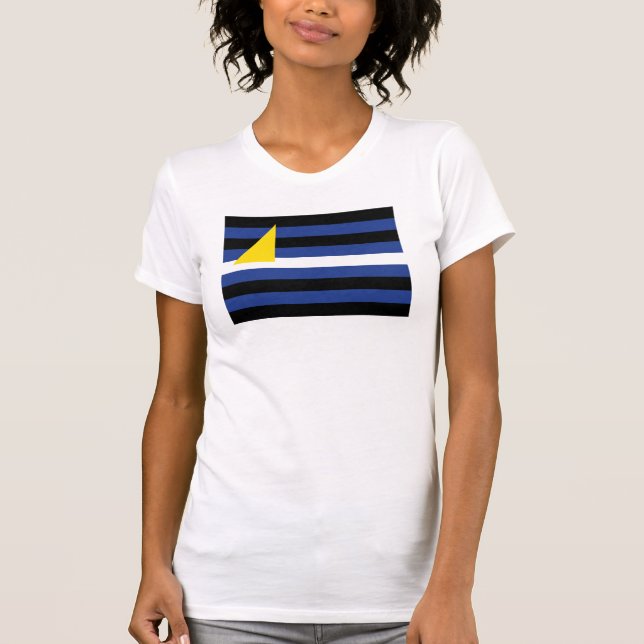 VATTENSKIDSPORTS PRIDFLAGGA TEE SHIRT (Framsida)