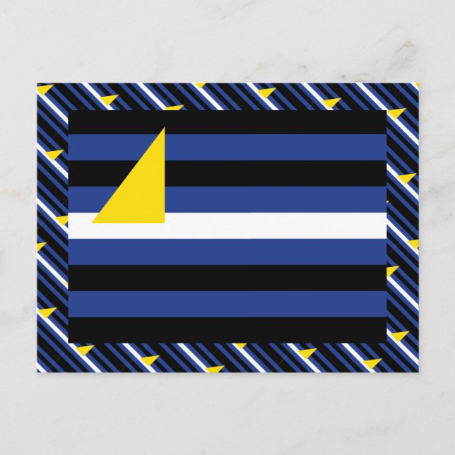 VATTENSKIDSPORTS PRIDFLAGGA VYKORT (Framsida)