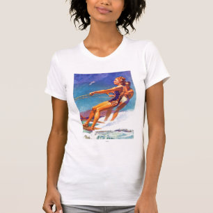 VattenSkier av McClelland Barclay T Shirt