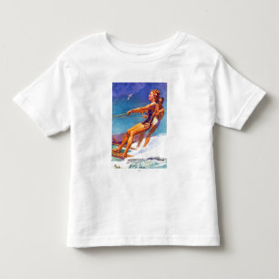 VattenSkier av McClelland Barclay Tee Shirt