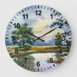 Vattensklocke för liggande Sjö Stor Klocka