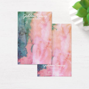 Vattenskort för avläsning av juvelerarkort för Vis Visitkort