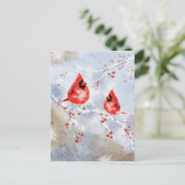 Vattenskort för fåglar | Vacker Bird Vykort