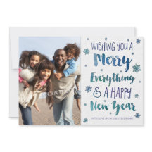 Vattenskort i julfärg, blått, modernt Snö-foto