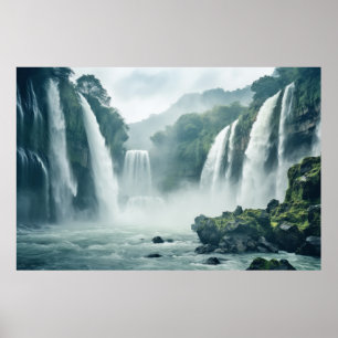 Vattenskött Vackert liggande Poster