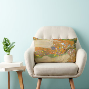Vattenslangar II av Gustav Klimt, Art Nouveau Lumbarkudde