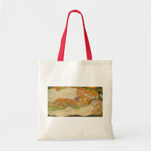 Vattenslangar II av Gustav Klimt, Art Nouveau Tygkasse