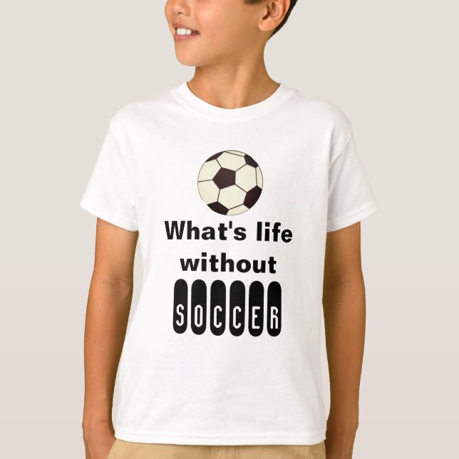 Vattenslivet utan fotboll T-shirt-idrotter T Shirt (Framsida)