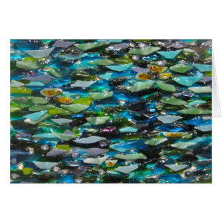 Vattensmåsten förbigår kortet hälsningskort