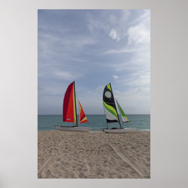 Vattensport | Cayo Santa Maria, Kuba Poster (Framsidan)