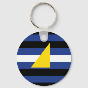 Vattensport Pride Flagga Nyckelring