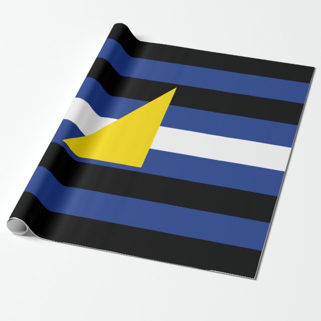 Vattensport Pride Flagga Presentpapper (Utrullad)