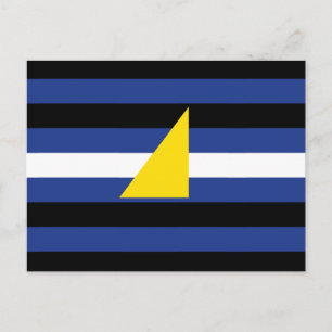 Vattensport Pride Flagga Vykort