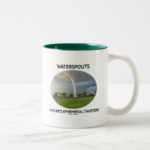 Vattenspouts Naturens Ephemerala Twisters Två-Tonad Mugg
