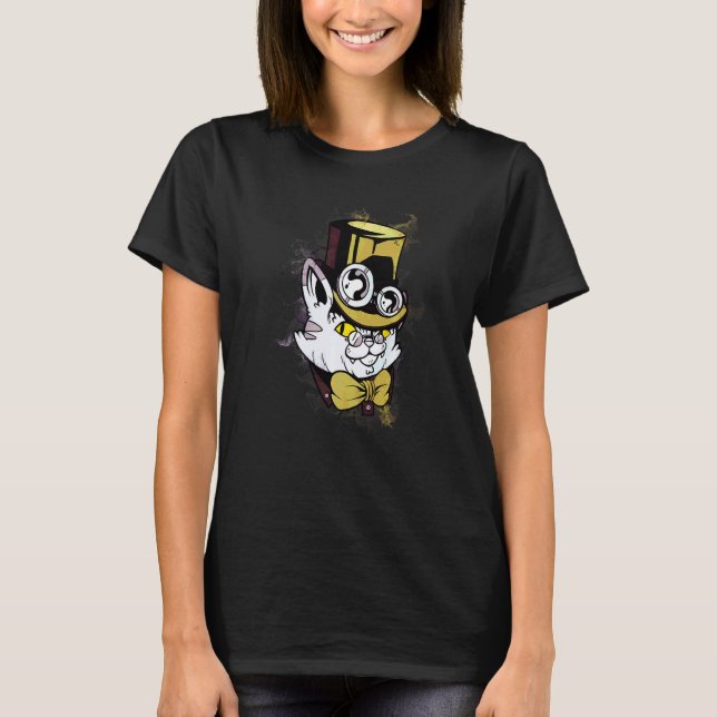 Vattensprut kissekatt Ångpunktskatten T Shirt (Framsida)