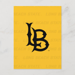 Vattenstämpel för Long Beach State Inbjudan Vykort