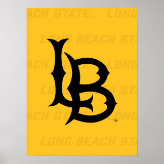 Vattenstämpel för Long Beach State Poster