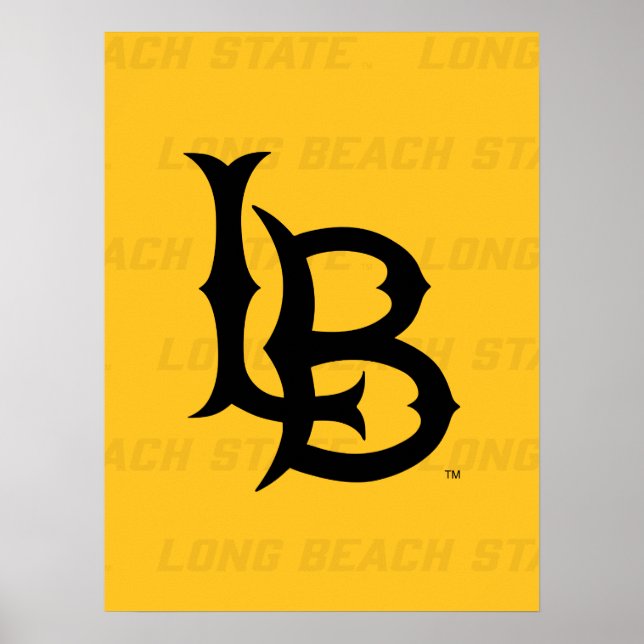 Vattenstämpel för Long Beach State Poster (Framsidan)