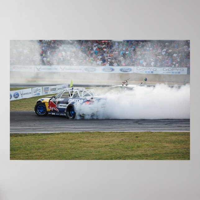 Vattenstämpelfri poster - Formel Drift Atlanta 201 (Framsidan)