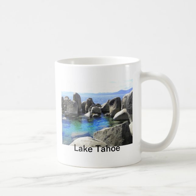 VattenStonehenge ~ Lake Tahoe Kaffemugg (Höger)